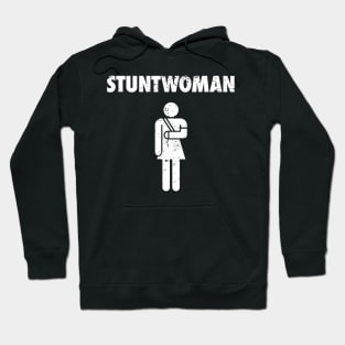 Stuntwoman Fractured Broken Hand Get Well Gift Hoodie